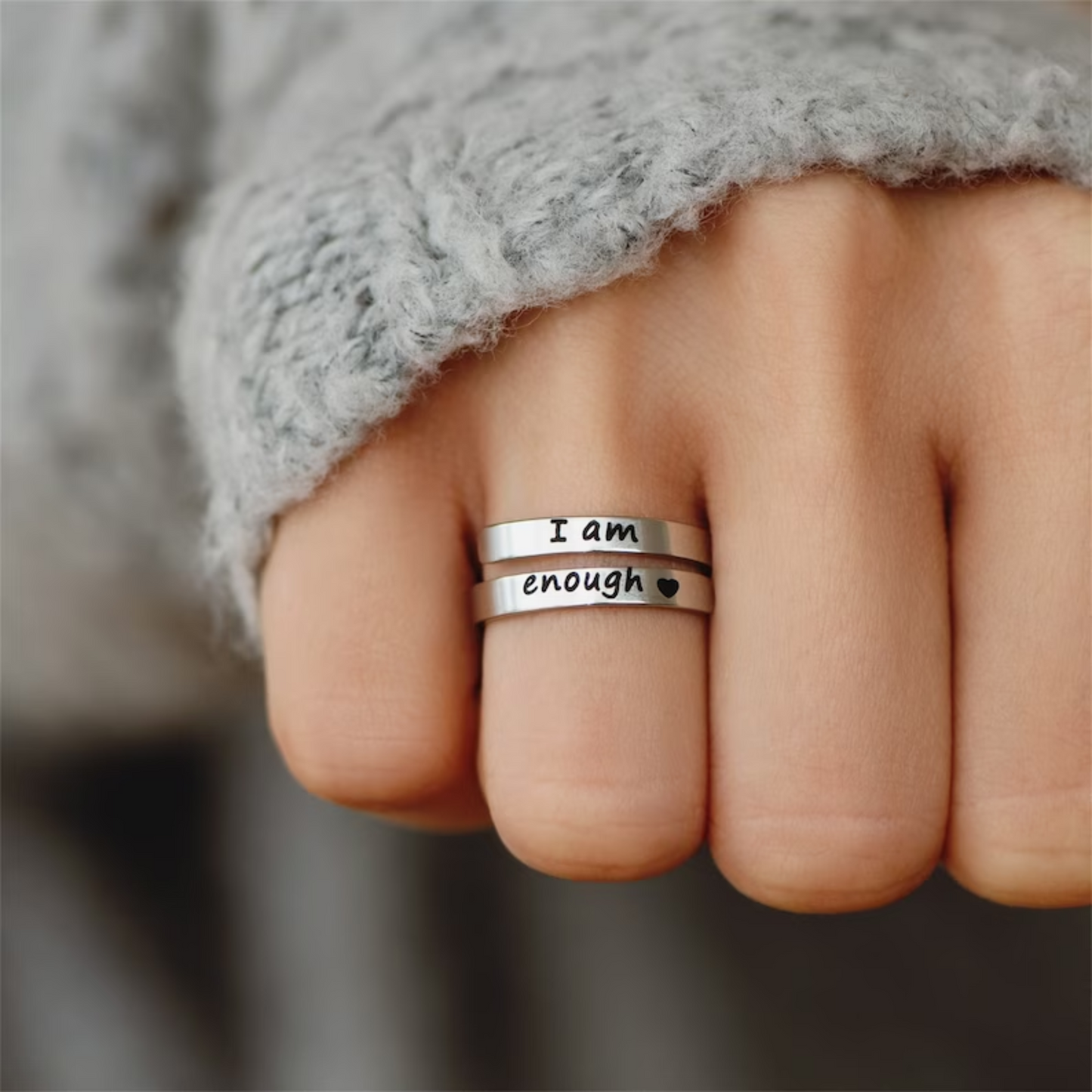 "I am enough" Ring™